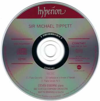 2CD Sir Michael Tippett: Piano Concerto • Fantasia On A Theme Of Handel • Piano Sonatas 320740