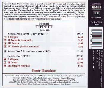 CD Sir Michael Tippett: Piano Sonatas Nos. 1-3 296127