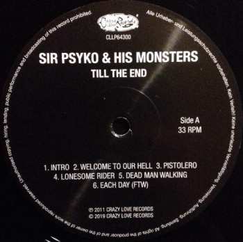 LP Sir Psyko & His Monsters: Till The End 67879
