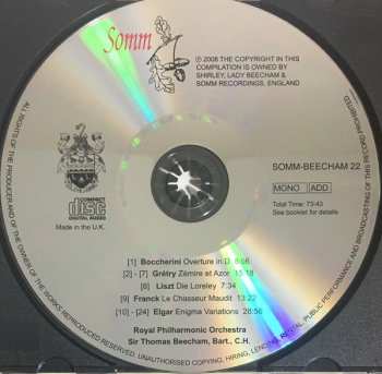 CD Sir Thomas Beecham: Enigma Variations 235508