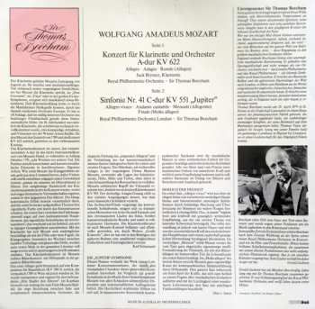 LP Sir Thomas Beecham: Sir Thomas Beecham Dirigiert Mozart - Klarinettenkonzert In A-Dur Kv 622・Symphonie Nr. 41 („Jupiter“) Kv 551 532345