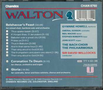 CD Sir William Walton: Belshazzar's Feast - Coronation Te Deum - Gloria 328708