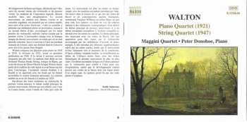 CD Sir William Walton: Piano Quartet (1921) - String Quartet (1947) 326774