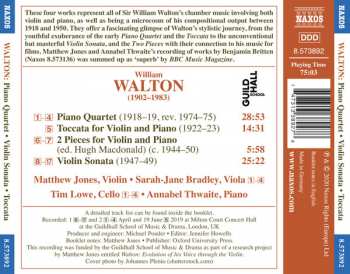 CD Sir William Walton: Piano Quartet • Violin Sonata • Toccata 273940