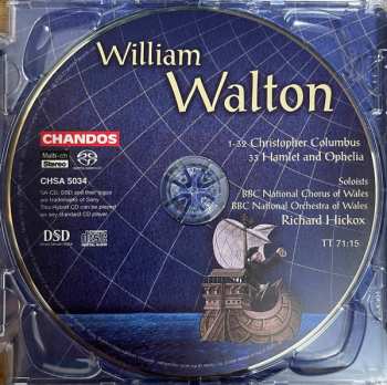 SACD Sir William Walton: Christopher Columbus / Hamlet and Ophelia 458953