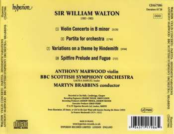 CD Sir William Walton: Violin Concerto ∙ Partita ∙ Hindemith Variations 329647