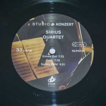 LP Sirius String Quartet: Studio Konzert LTD | NUM 77578