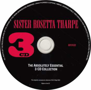 3CD Sister Rosetta Tharpe: The Absolutely Essential 3 CD Collection  99784