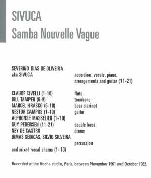 CD Sivuca: Samba Nouvelle Vague
