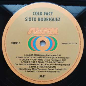 LP Sixto Rodriguez: Cold Fact 7405