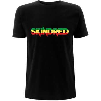 Merch Skindred: Skindred Unisex T-shirt: Rasta Logo (medium) M