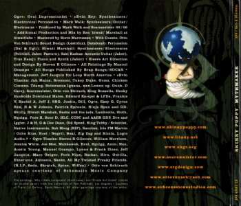 CD Skinny Puppy: Mythmaker DIGI