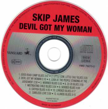 CD Skip James: Devil Got My Woman 307313