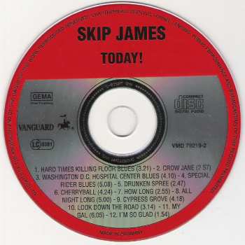 CD Skip James: Today! 276347