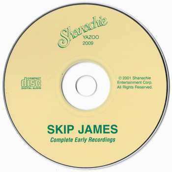 CD Skip James: The Complete Early Recordings 1930 99945