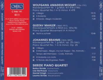 CD Skride Piano Quartet: Mozart • Mahler • Brahms 323030