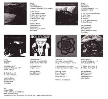 3CD Skullflower: Carved Into Roses / Infinityland / Singles 460410