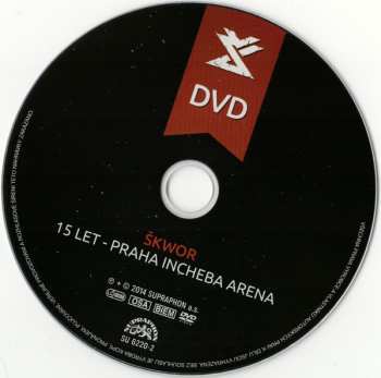 CD/DVD Škwor: 15 Let - Praha Incheba Arena 175