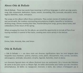 CD Skye Consort: Ode & Ballade