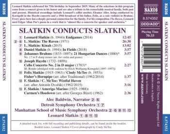 CD Leonard Slatkin: Slatkin Conducts Slatkin: The Raven • Endgames • Kinah • In Fields 497402