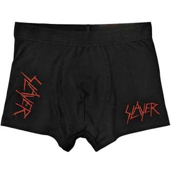 Merch Slayer: Slayer Unisex Boxers: Scratchy Logo (xx-large) XXL