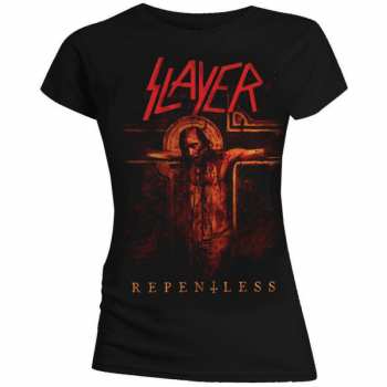 Merch Slayer: Dámské Tričko Repentless Crucifix 