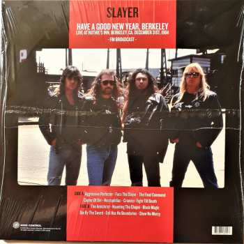 LP Slayer: Have A Good New Year, Berkeley Live At Ruthie's Inn, Berkeley, CA. December 31st, 1984 - FM Broadcast - LTD 409999