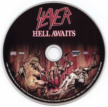 CD Slayer: Hell Awaits DIGI