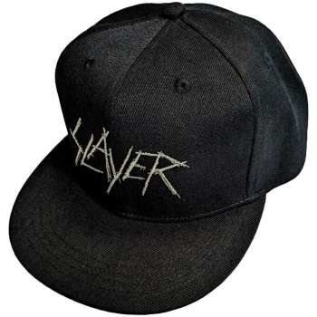 Merch Slayer: Slayer Unisex Snapback Cap: Scratchy Logo