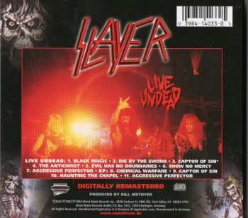CD Slayer: Live Undead / Haunting The Chapel 21567
