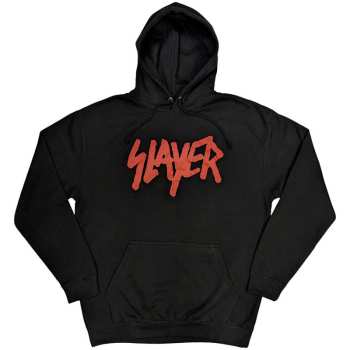 Merch Slayer: Slayer Unisex Pullover Hoodie: Slatanic (back Print) (large) Black
