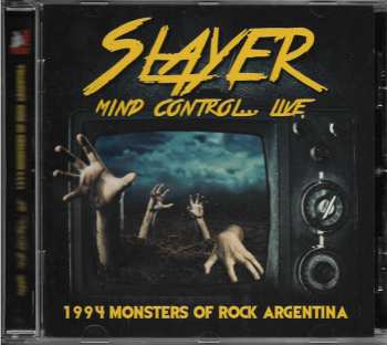 CD Slayer: Mind Control Live (1994 Monsters of Rock Argentina) 479229