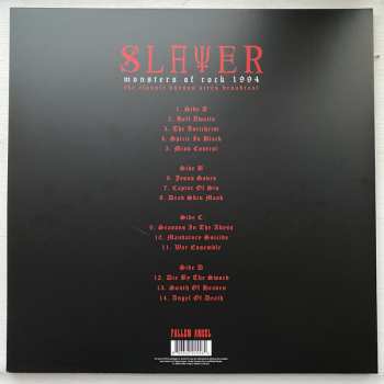 2LP Slayer: Monsters Of Rock 1994 - The Classic Buenos Aires Broadcast LTD 139226