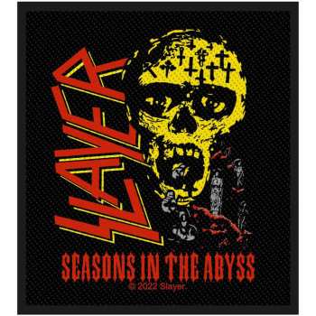 Merch Slayer: Slayer Standard Patch: Seasons In The Abyss