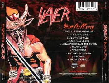 CD Slayer: Show No Mercy DIGI