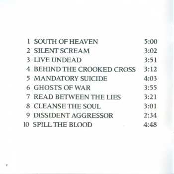 CD Slayer: South Of Heaven 285105