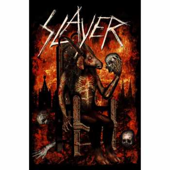 Merch Slayer: Textilní Plakát Devil On Throne