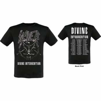 Merch Slayer: Tričko Divine Intervention 2014 Dates  XL