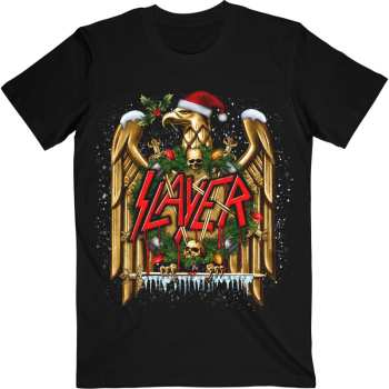 Merch Slayer: Slayer Unisex T-shirt: Holiday Eagle (small) S