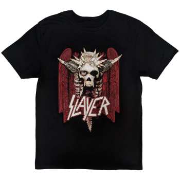 Merch Slayer: Slayer Unisex T-shirt: Nailed Red (large) L