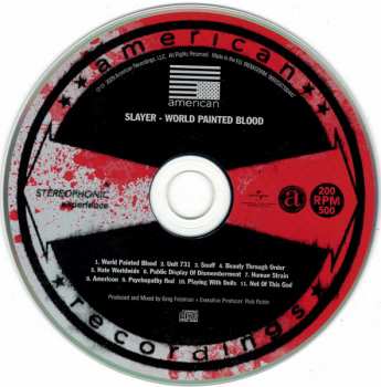 CD Slayer: World Painted Blood 40862