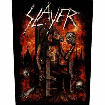 Merch Slayer: Zádová Nášivka Devil On Throne