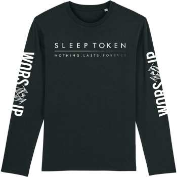 Merch Sleep Token: Sleep Token Unisex Long Sleeve T-shirt: Worship (sleeve Print) (xx-large) XXL