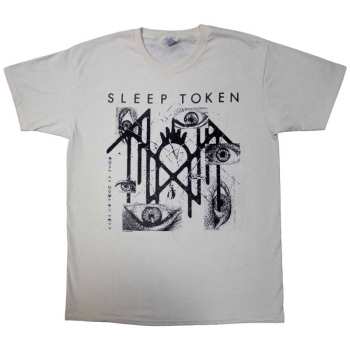 Merch Sleep Token: Sleep Token Unisex T-shirt: Eyes (small) S