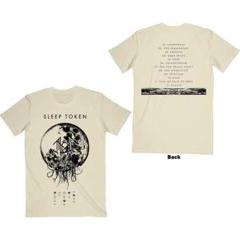 Merch Sleep Token: Sleep Token Unisex T-shirt: Take Me Back To Eden (back Print) (small) S