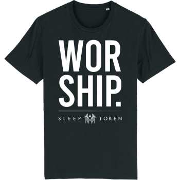 Merch Sleep Token: Sleep Token Unisex T-shirt: Worship (back Print) (x-large) XL