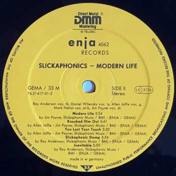 LP Slickaphonics: Modern Life 521976