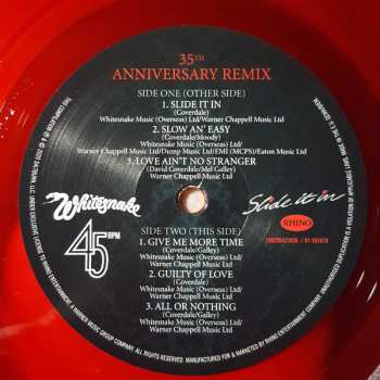 2LP Whitesnake: Slide It In (35th Anniversary Remix) LTD | CLR 33043