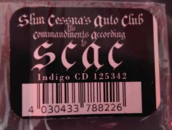 CD Slim Cessna's Auto Club: The Commandments According To Slim Cessna's Auto Club 7651