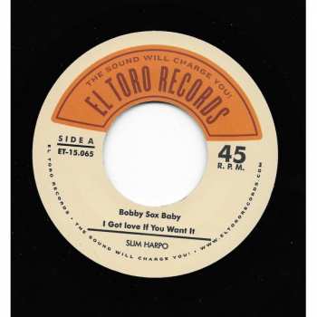 EP Slim Harpo: Bobby Sox Baby / I Got Love If You Want It / Don’t Start Cryin’ Now / Buzzin’ 256781
